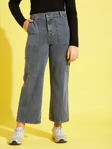 Noh.Voh - SASSAFRAS Kids Girls Straight Fit Cotton Jeans