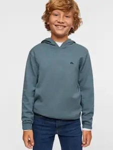 Mango Kids Boys Sustainable Pullover with Applique Detail