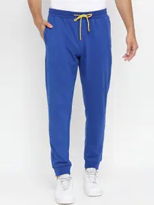 Underjeans by Spykar Men Blue Solid Joggers