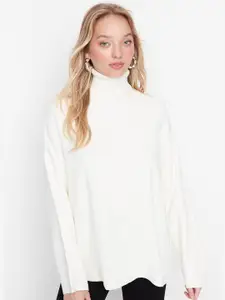 Trendyol Turtle Neck Longline Pullover