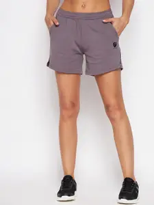 UNPAR Women Purple Outdoor Sports Shorts