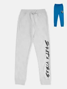 Pantaloons Junior Boys Pack Of 2 Printed Cotton Joggers