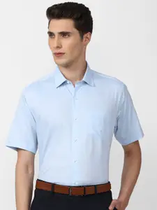 Van Heusen Men Blue Casual Shirt