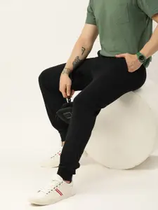 Kook N Keech Men Black Solid Joggers