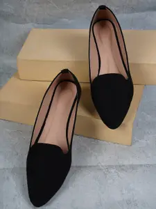 Style Shoes Women Black Ballerinas Flats