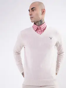 GANT Men Pink Pullover