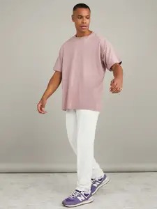 Styli Men Pintuck Detail Slim Fit Jogger