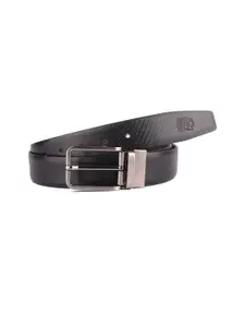 Red Chief Men Black Leather Formal Belt
