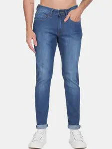 Flying Machine Men Blue Slim Fit Heavy Fade Jeans