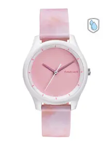 Fastrack Women Pink Dial & Pink Straps Analogue Watch