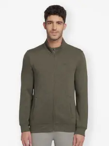 Wildcraft Mock Collar Front-Open Sweatshirt