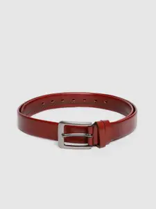 HIGHLANDER Men Red Solid Belt
