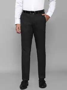 Louis Philippe Men Black Slim Fit Formal Trouser