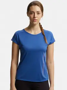 Jockey Breathable Mesh Relaxed Fit Printed Round Neck T-Shirt