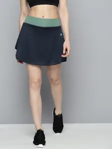 Alcis Women Solid Sports Wrap Mini Skirt