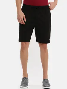 Ramraj Men Black Pack of 2 Slim Fit Cotton Sports Shorts