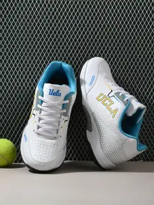 UCLA Men White Non-Marking Tennis Sports Shoes