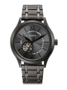 Fossil Men Fenmore Skeleton Automatic Analogue Watch BQ2647