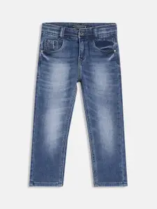 Octave Boys Blue Heavy Fade Stretchable Cotton Jeans