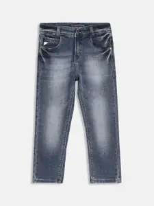 Octave Boys Blue Heavy Fade Stretchable Cotton Jeans