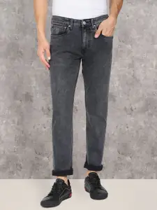 U.S. Polo Assn. Denim Co. Men Slim Fit Heavy Fade Cuffed Hem Stretchable Jeans