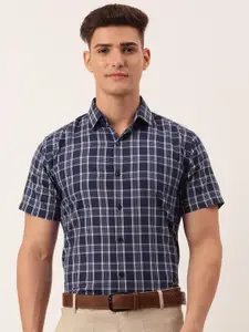 JAINISH Men Classic Checked Formal Shirt