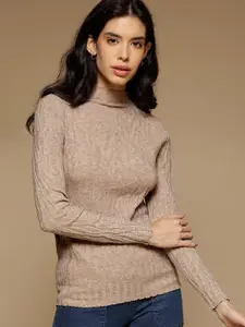 Gipsy Women Beige Pullover