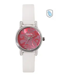 Sonata Women Printed Analogue Watch 8976SL03J