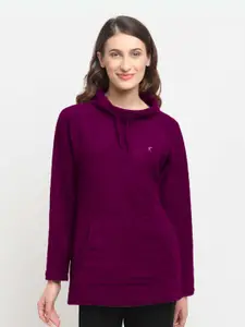Kanvin Women Hooded Pullover Sweatshirt