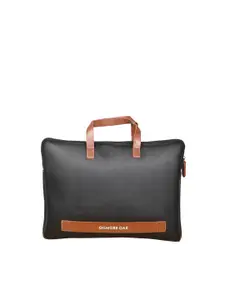 Polo Class Unisex Black & Brown Laptop Bag