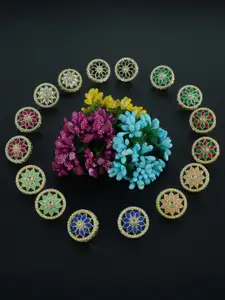GRIIHAM Multicoloured Contemporary Studs Earrings
