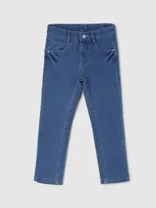 max Boys Regular Fit Mid-Rise Cotton Jeans