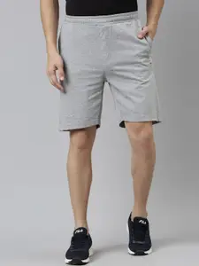 FILA Men Grey Regular Shorts