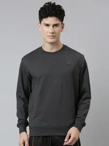 FILA Round Neck Cotton Sweatshirt