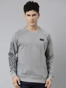FILA Round Neck Printed Sweatshirt