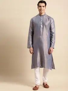RAJUBHAI HARGOVINDAS Men Straight Kurta