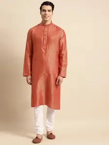 RAJUBHAI HARGOVINDAS Men Straight Kurta