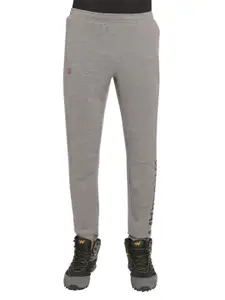 Wildcraft Men Grey Brand Logo Printed Track Pant