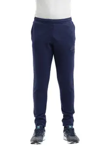 Wildcraft Men Navy Blue Solid Cotton Track Pant