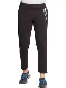 Wildcraft Men Black Typography Printed Cotton Track Pant