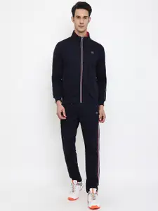 Cantabil Men Navy Blue Solid Tracksuits