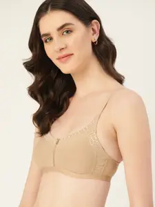 DressBerry Medium Coverage Non-Wired Non-Padded Lace Detail Bra