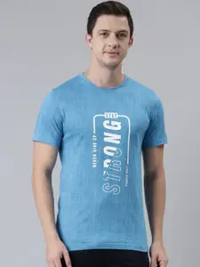 Force NXT Men Printed Round Neck Super Combed Cotton T-shirt