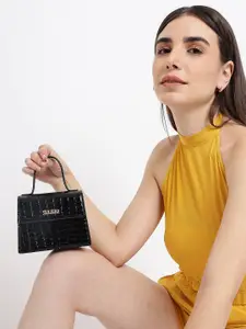 KLEIO Mini Top Handle Sling Handbag