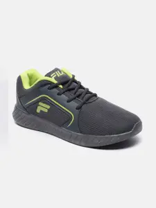 FILA Men Grey Running Non-Marking Sport Bapore Shoes