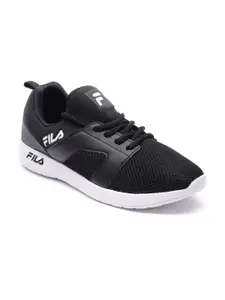 FILA Men Black Running Non-Marking Sport Zoom Plus 2 Shoes