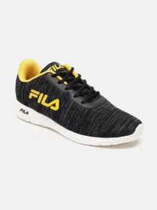 FILA Men Black Running Non-Marking Sport Brany Shoes