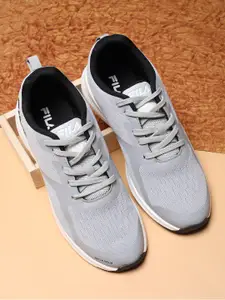 FILA Men Grey Running Non-Marking Shoes