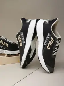 FILA Men Black Running Non-Marking Shoes