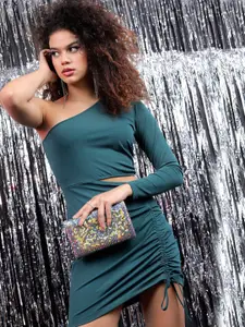 Tokyo Talkies Women Solid Bodycon Dress